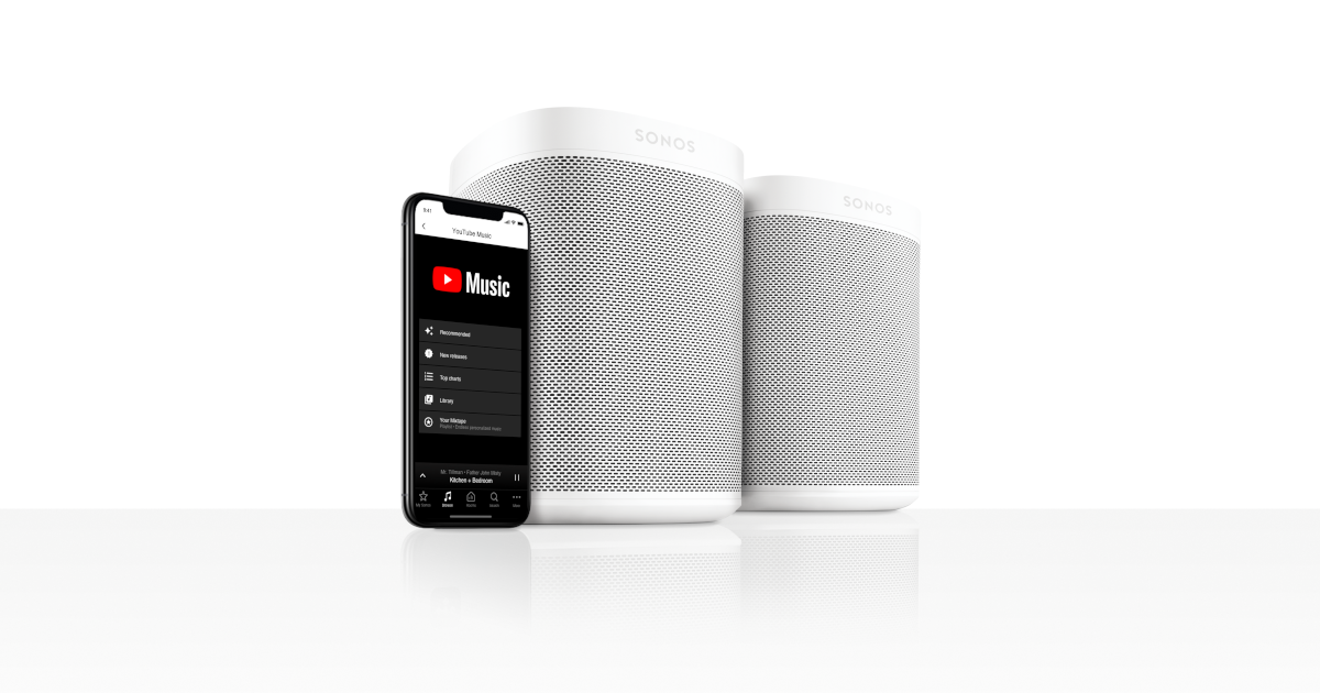 Sonos voegt YouTube Music ondersteuning toe