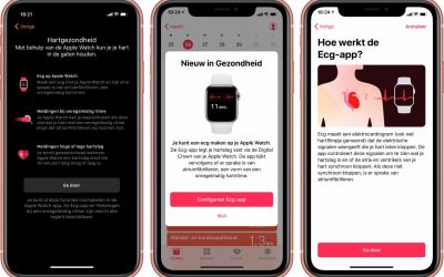 Apple brengt ECG functie uit in Europa