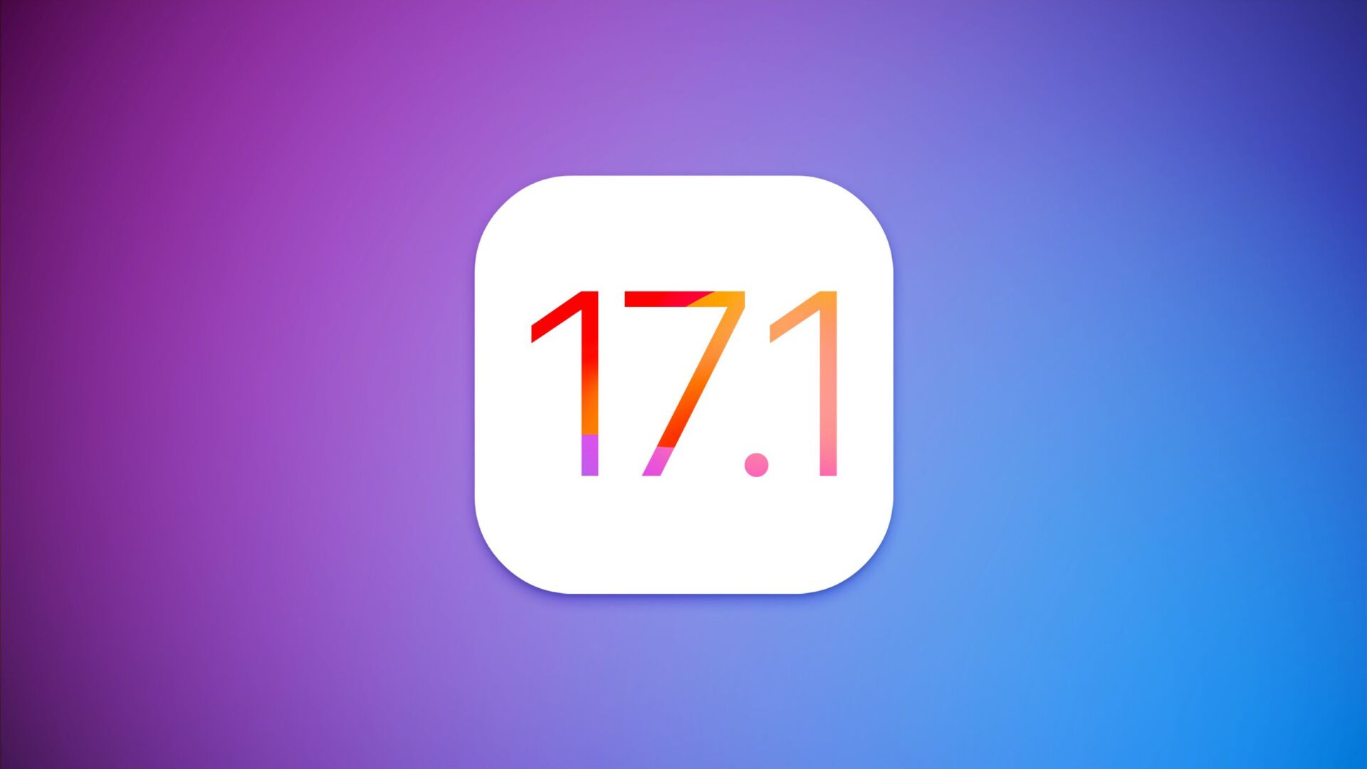 iOS 17.1 en iPadOS 17.1 nu beschikbaar