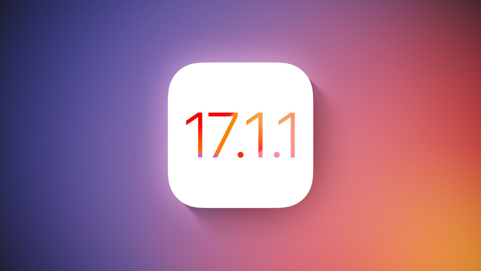 iOS 17.1.1 beschikbaar