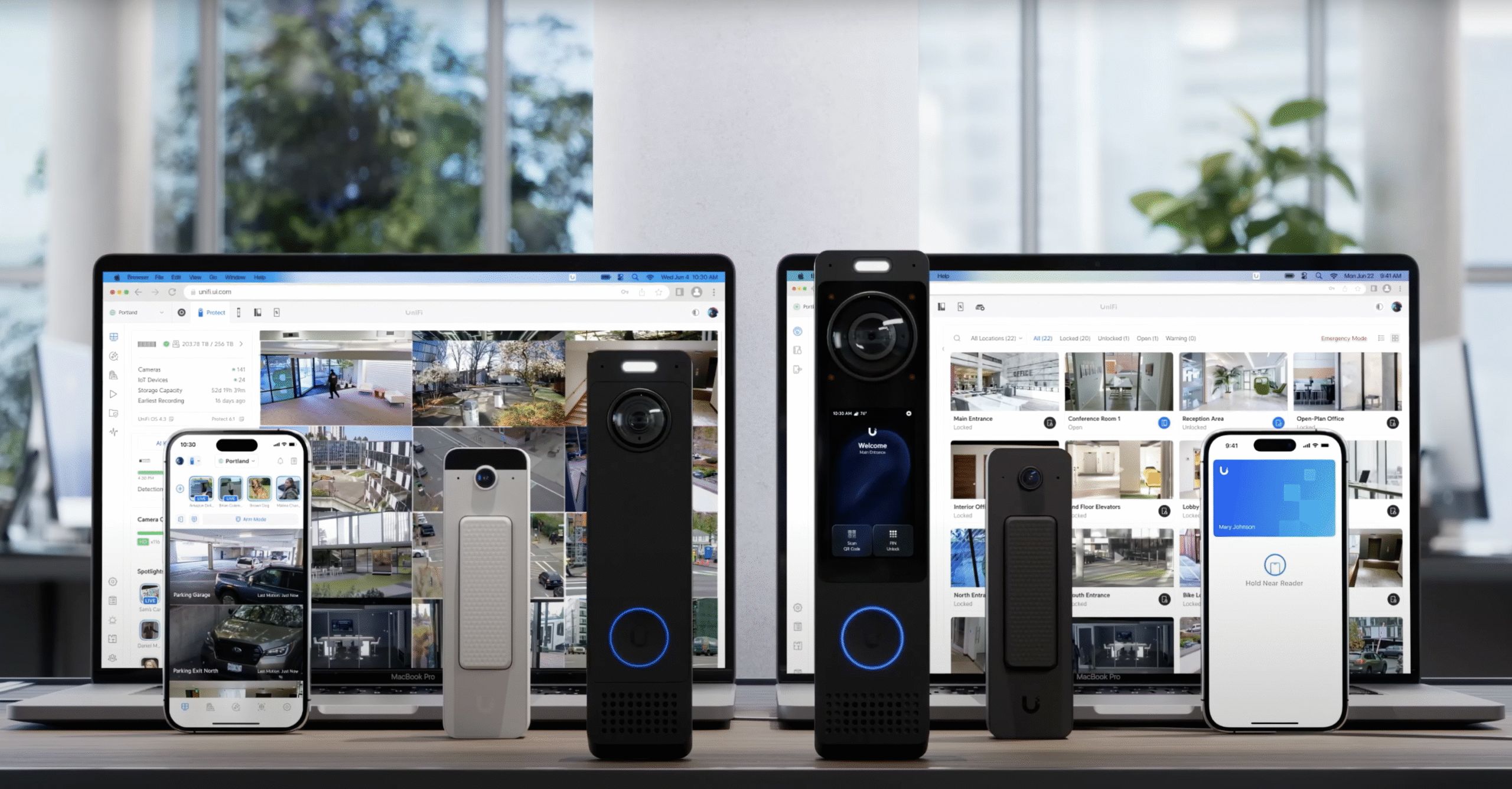 UniFi G6 Entry icm Homey en Deurslot