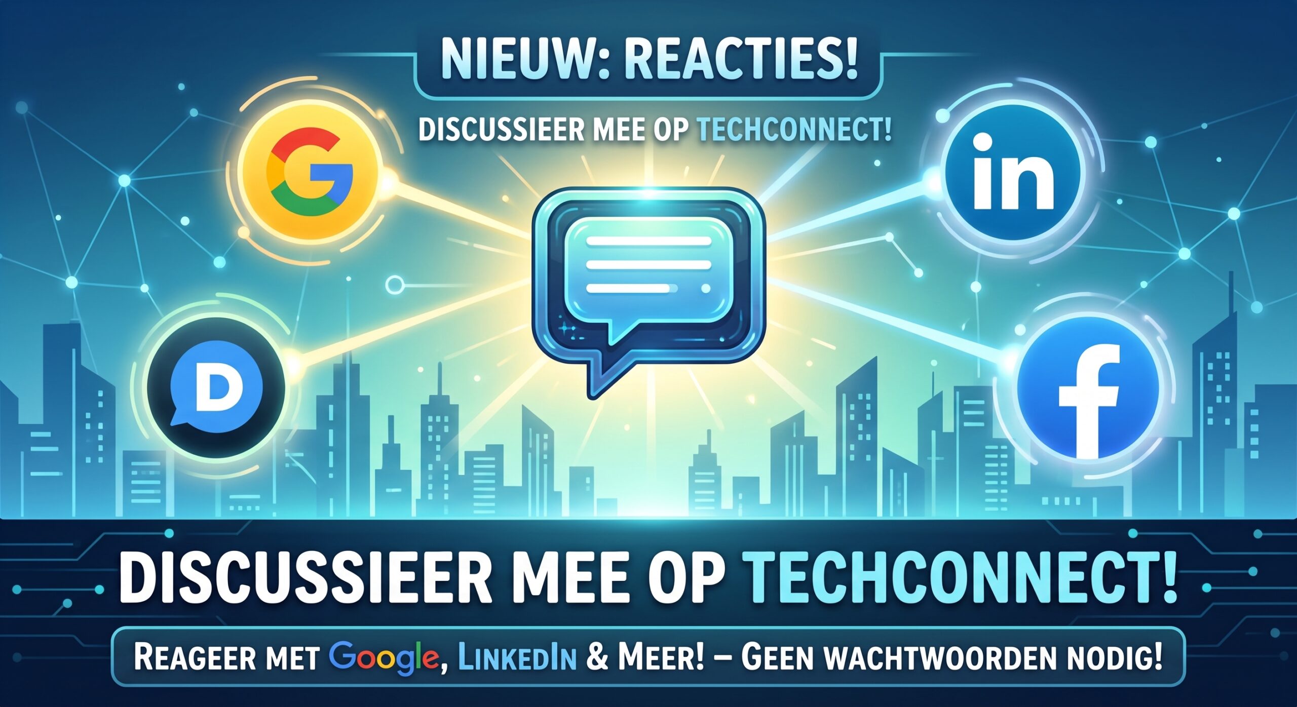 Discussieer mee op TechConnect